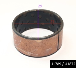 Втулка скольжения перфорированная SF-2 25х15 