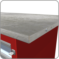 Столешница оцинкованная для верстака серии ТИТАН 1900мм 08.119G Ferrum