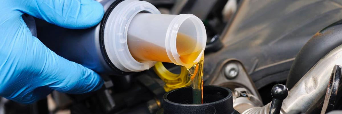 замена масла в двигателе